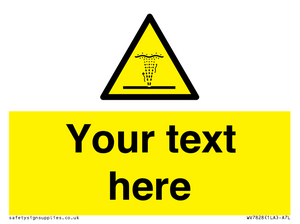 Custom warning geyser water jet